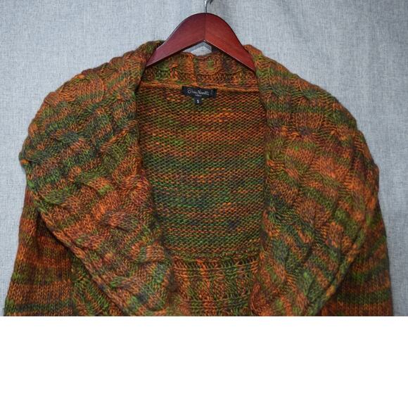 Silvia Novelli Women’s Small Hand-Knit Wool Blend Sweater Made in Italy - Picture 2 of 3